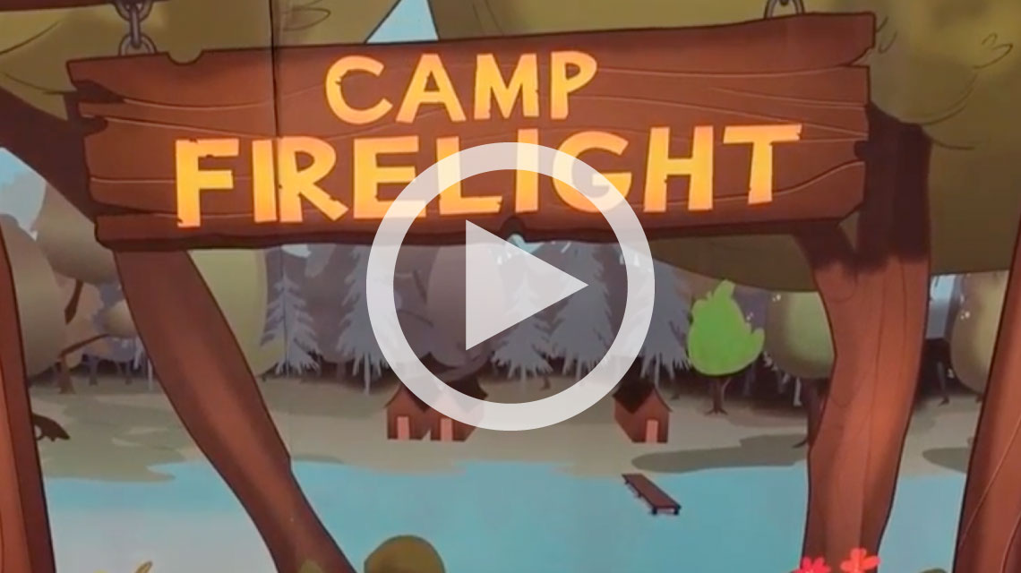 Vbs Campfire Decorations Ideas Shelly Lighting