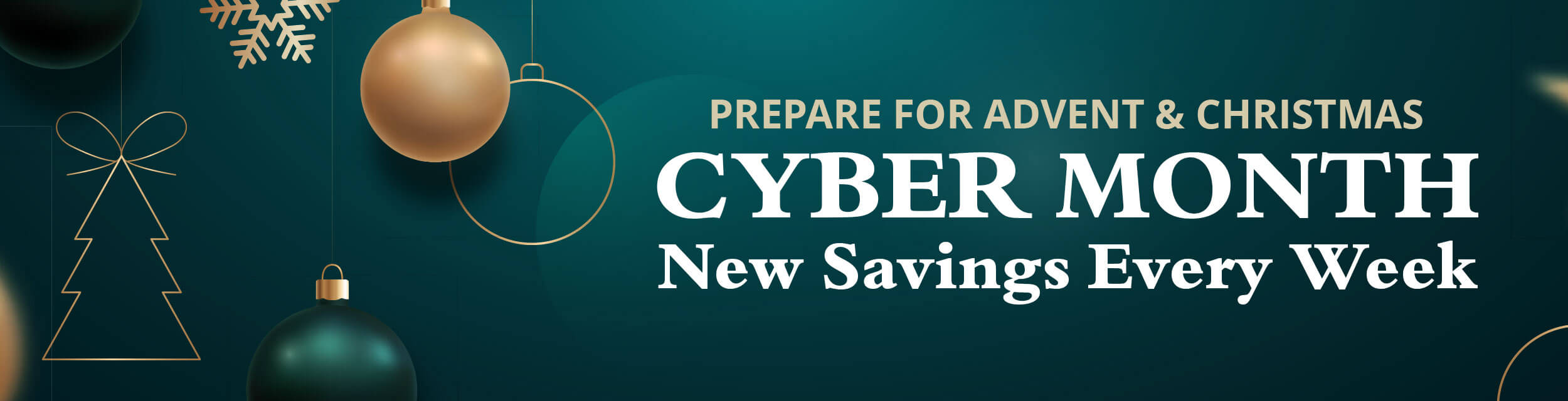 Cyber Month Specials