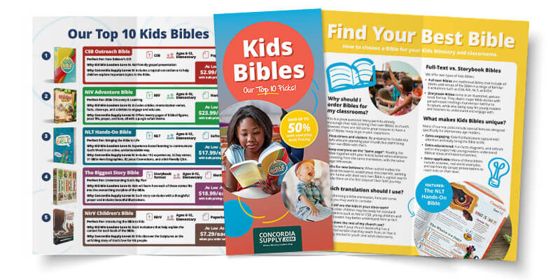 Kids Bible Brochure