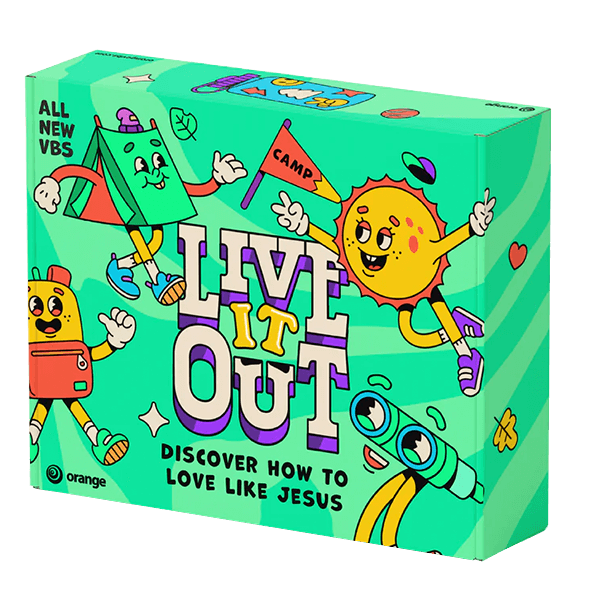 Live It Out VBS 2025 by Orange Kit