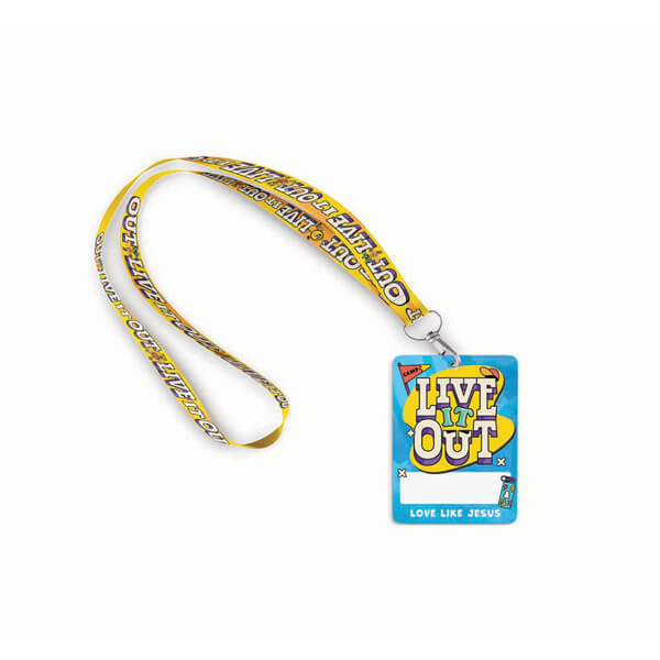 Live It Out Lanyard