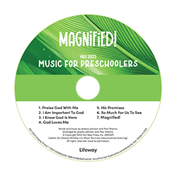 Magnified Preschool CD