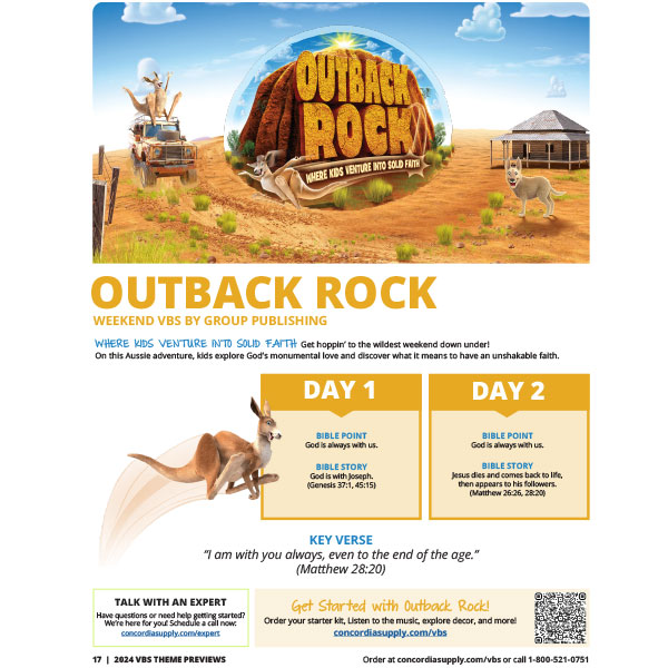 Outback Rock VBS Theme Preview