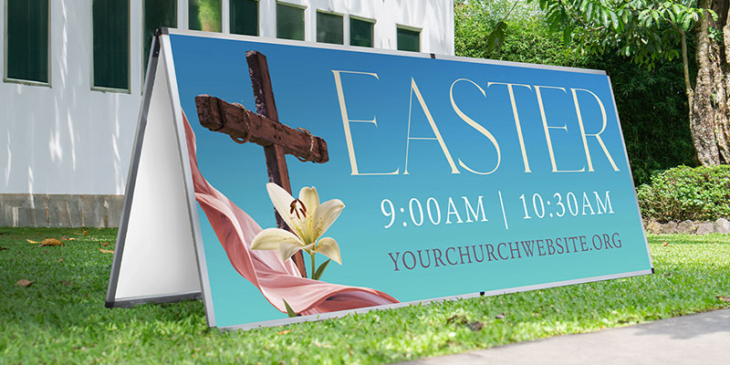 Easter Outdoor Signage