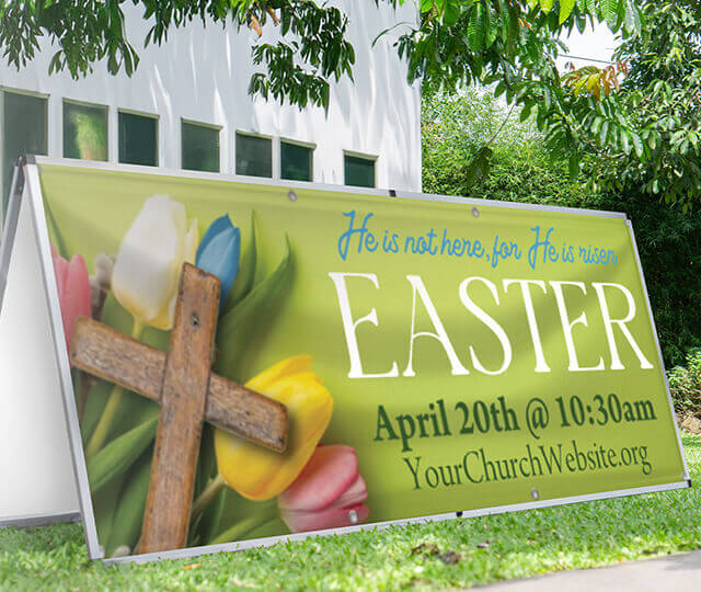 Easter Outdoor Signage