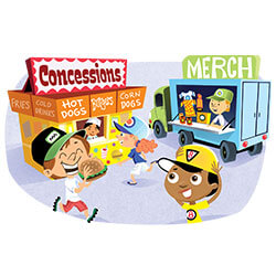 Concessions and merchandise