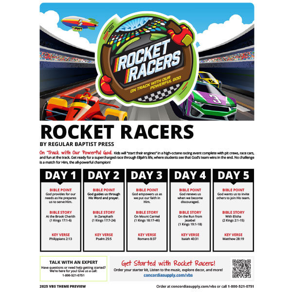 Rocket Racers VBS Theme Preview