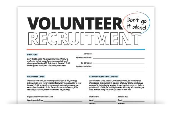 Volunteer Recruiting