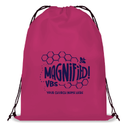 Magnified Drawstring Bags