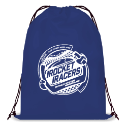 Rocket Racers Drawstring Bags