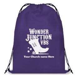 Wonder Junction Drawstring Bags