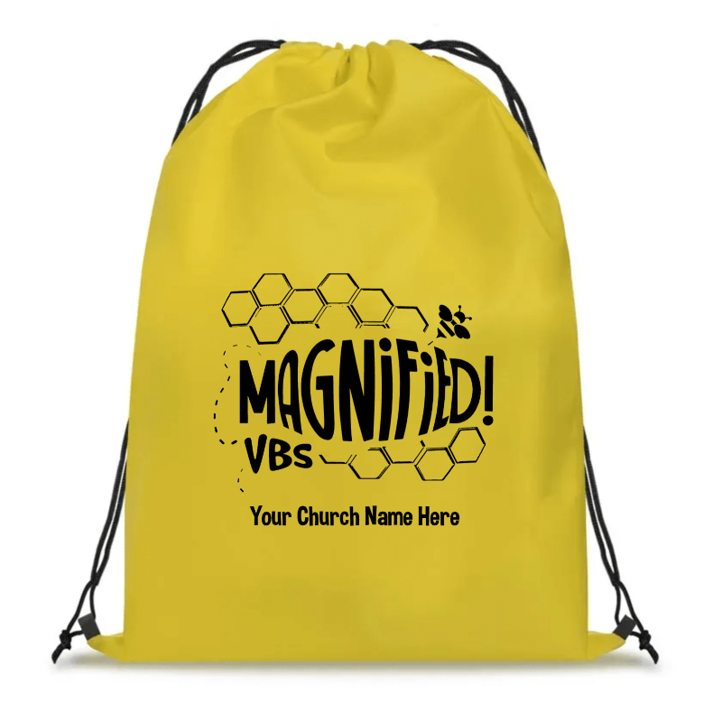 VBS Custom Drawstring Bags