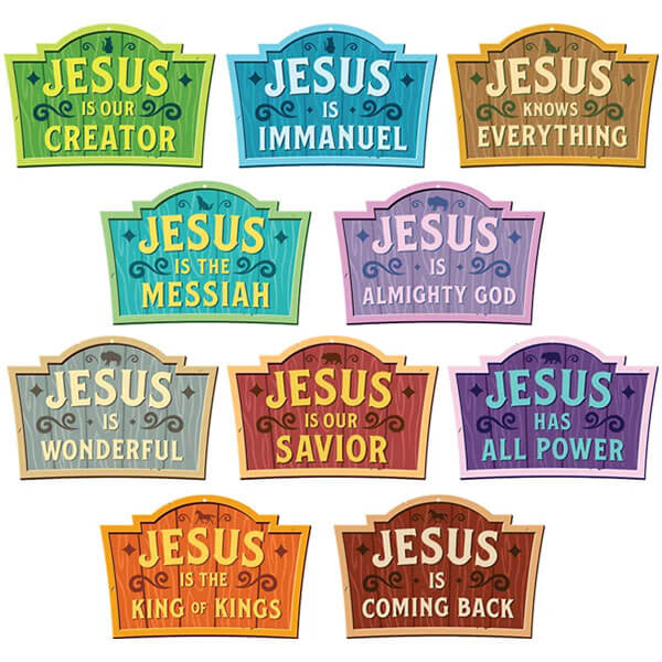 Wonder Junction Names of Jesus Banners