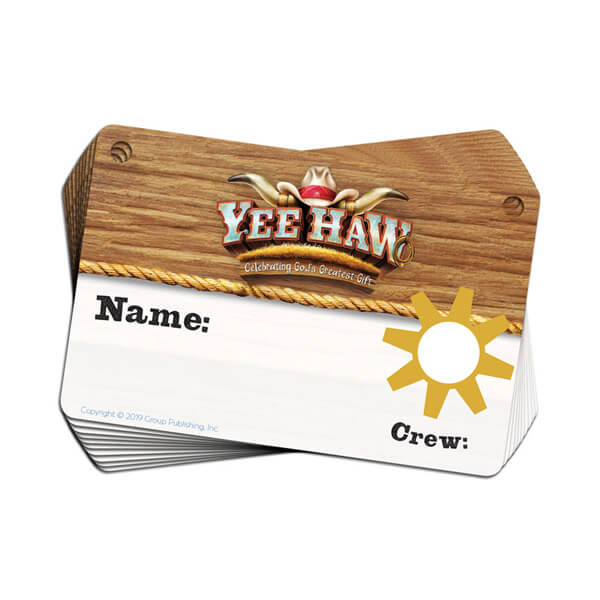 Yee-Haw Name Badges